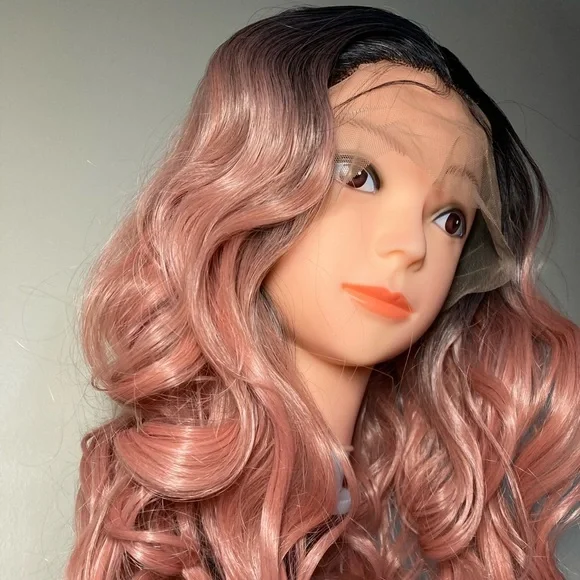 Long Curly Lace Front Wig